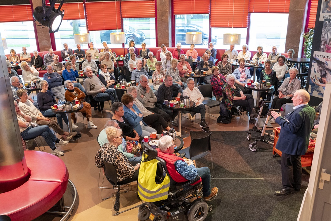 Een uitverkocht Theatercafé leerde zich wapenen tegen babbeltrucs